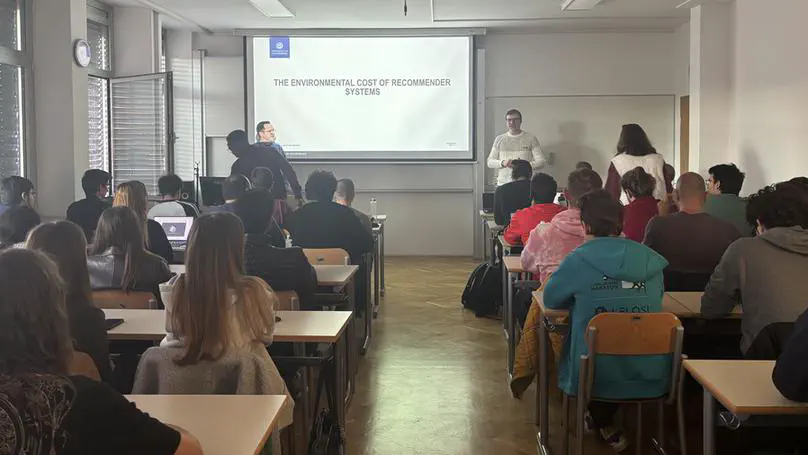 Alan lectures at the University of Primorska